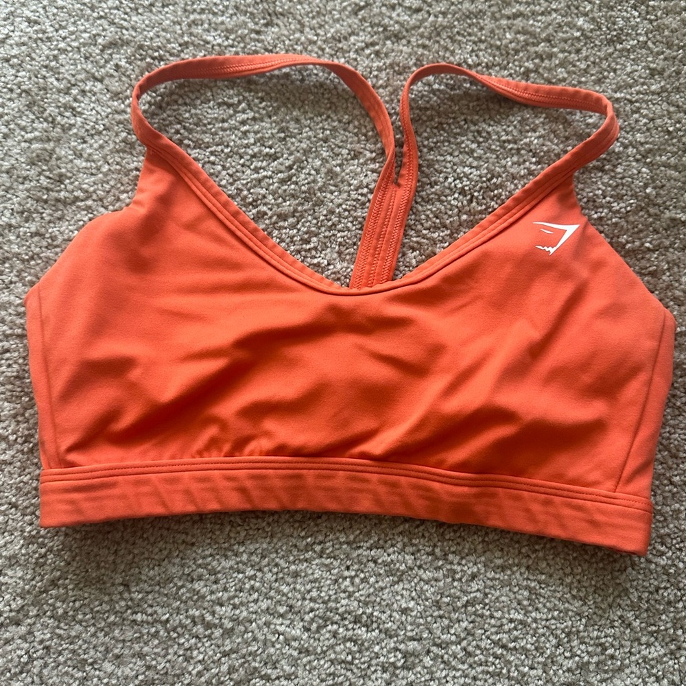 Gymshark Orange Sports Bra